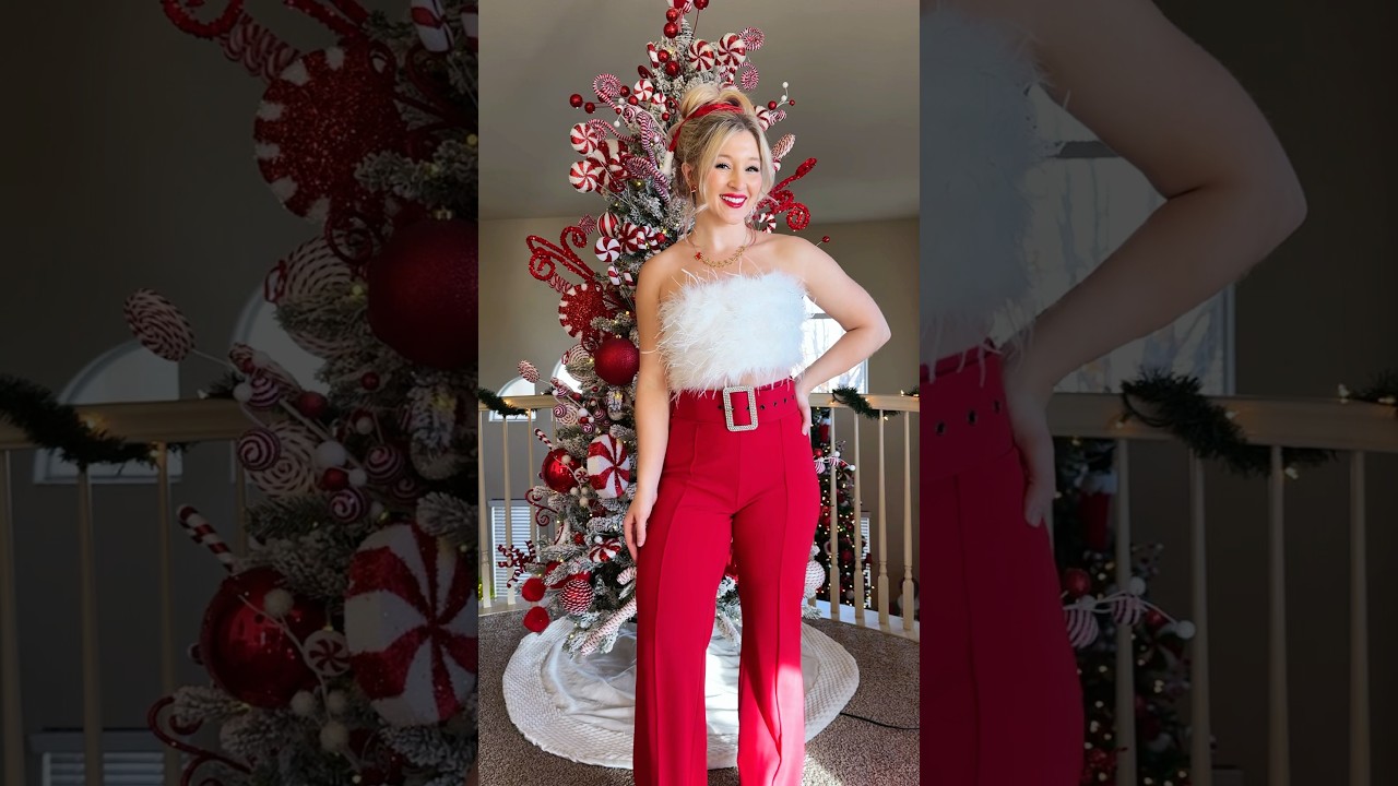 Mrs. Claus Inspired Christmas Outfit