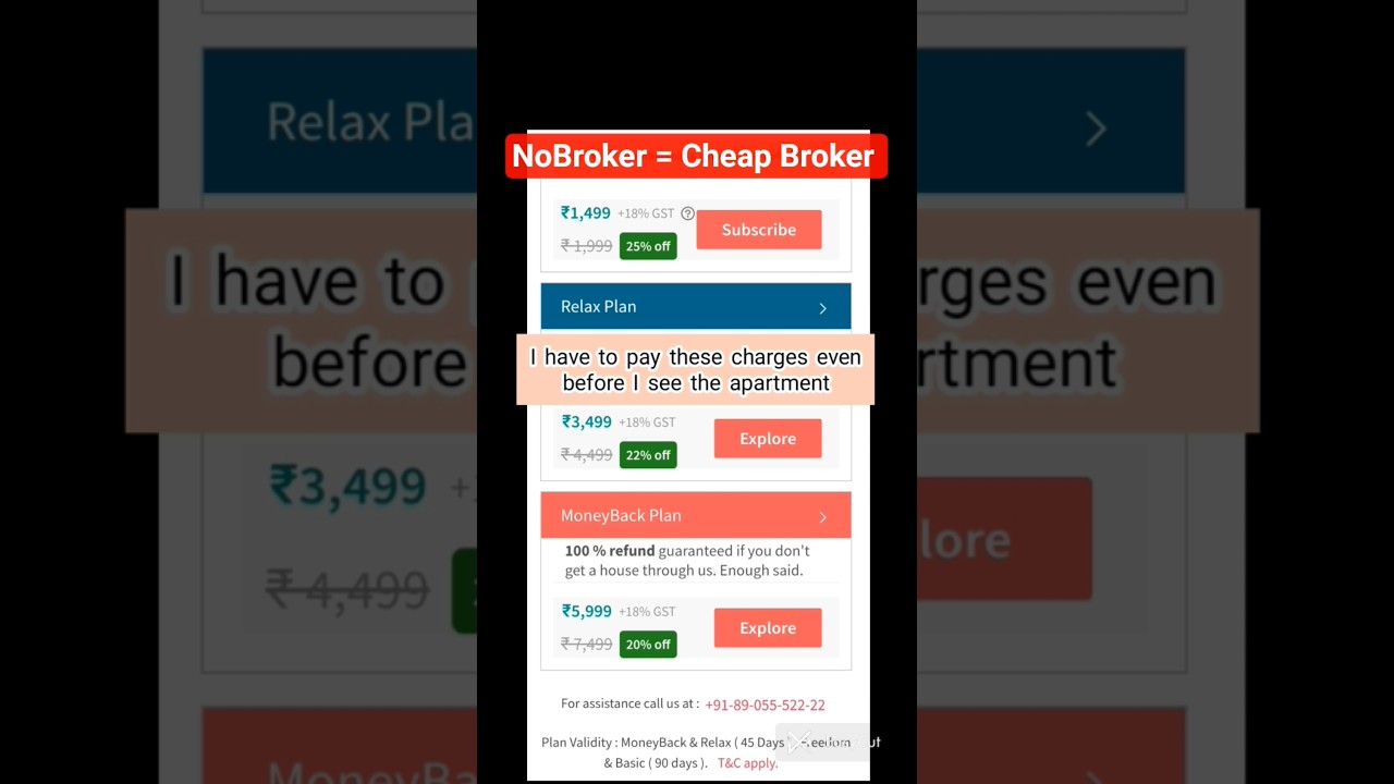 Nobroker scam or cheaper way of  property broking...?