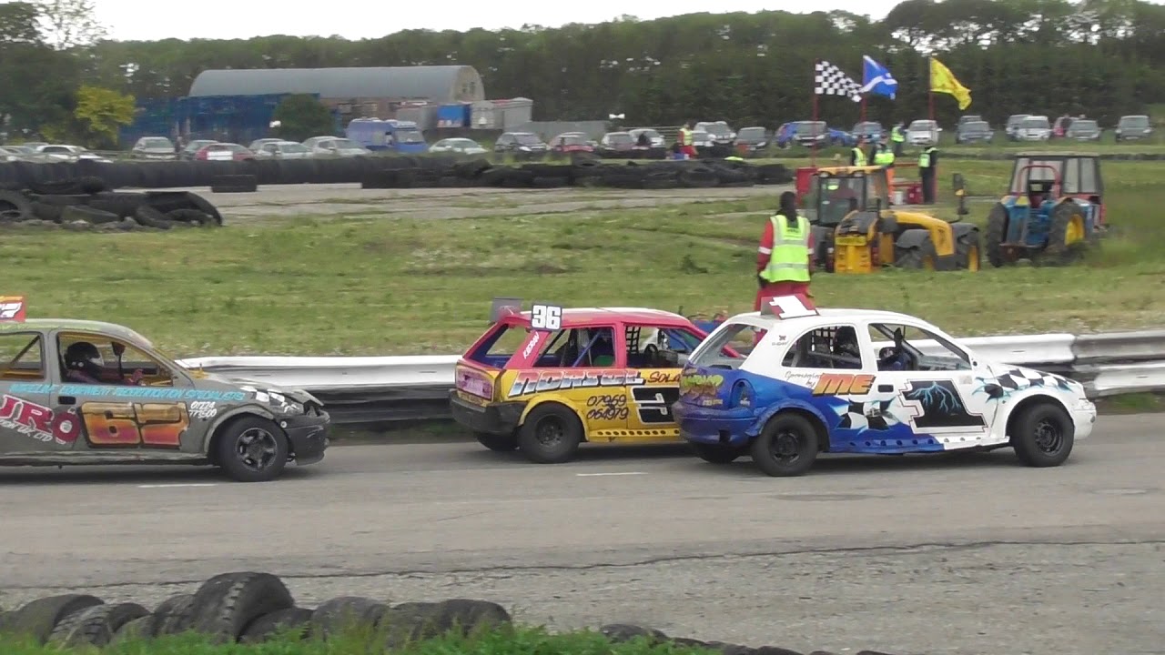Crimond Raceway hot saloons race 1 9th june 2019