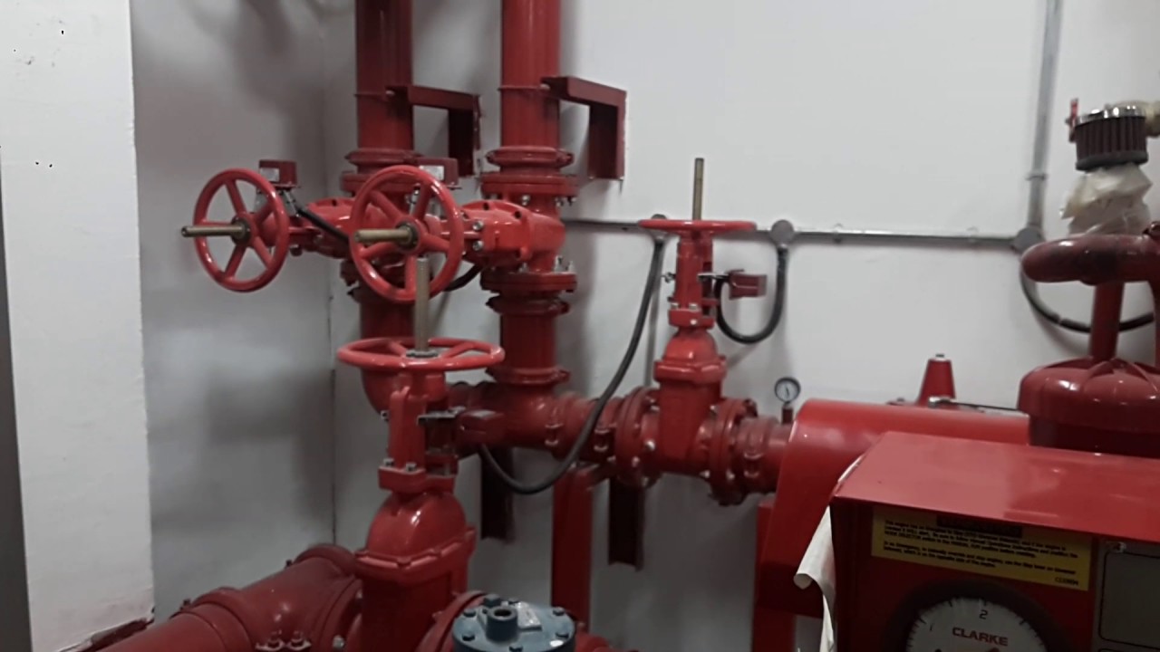 Fire Fighting Pump Connection Details & Its Working.