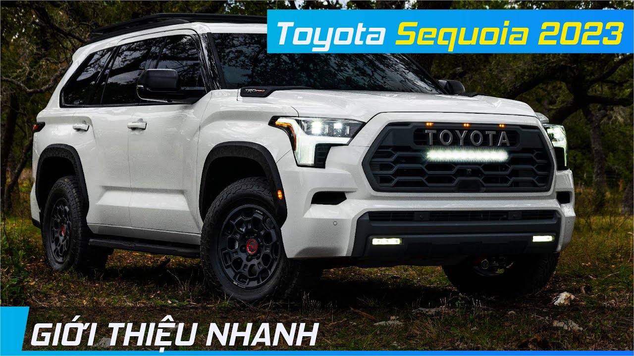 Giới thiệu Toyota Sequoia 2023 | SUV đầu bảng của Toyota tại Mỹ, lên đời sau 15 năm chờ đợi | XE24h