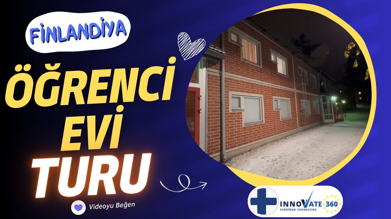 Finlandiya'da Bir Öğrenci Evi Turu ve Yaşam Maliyetleri