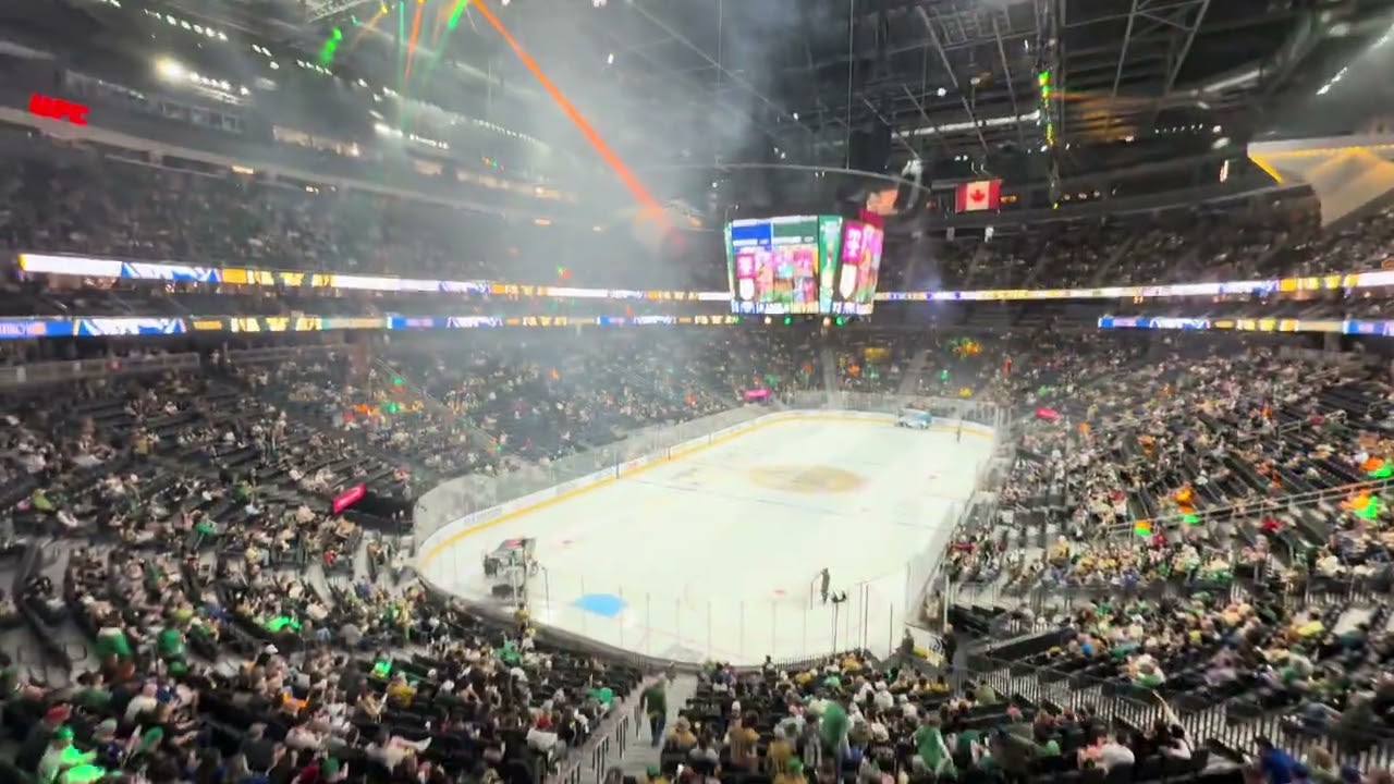 Las Vegas Golden Knights game!  #whataview #hockeytiki @HockeyTiki 
