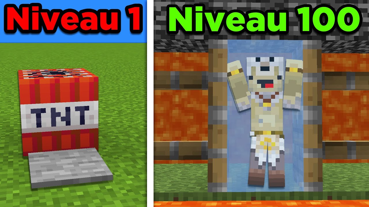 Я тестировал ловушки Minecraft с 1 по 100 уровень!