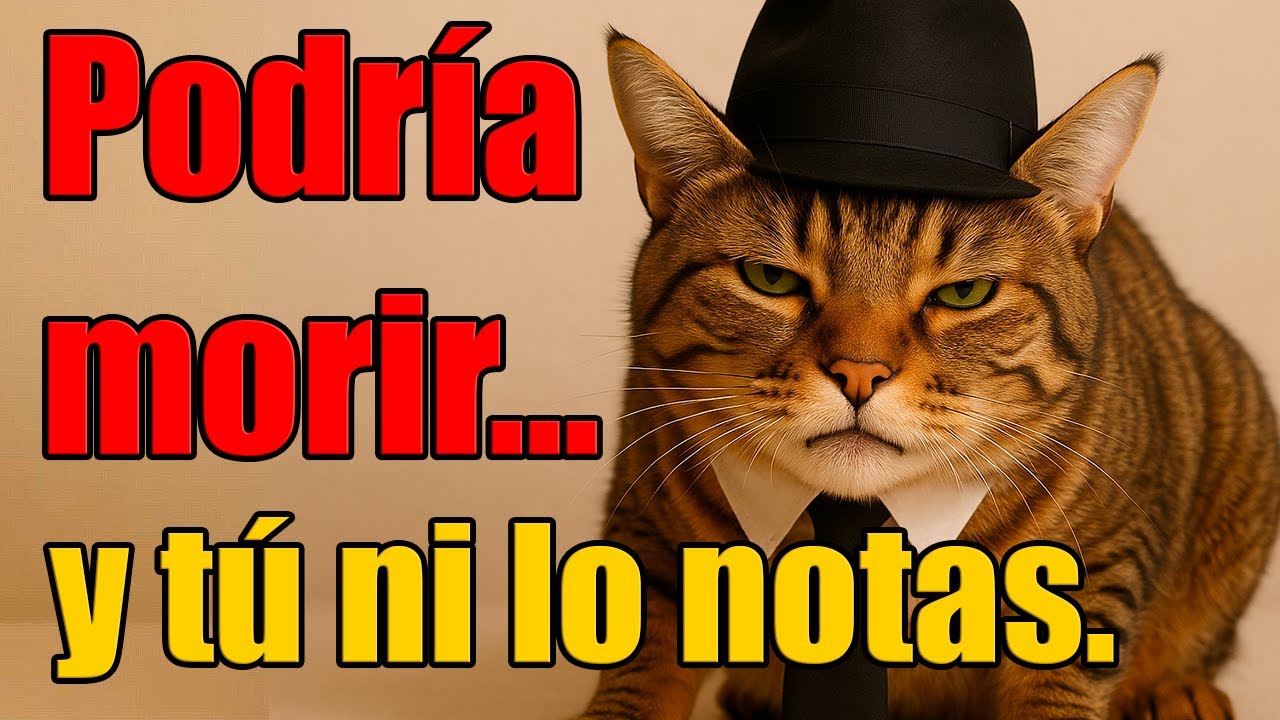 🔴Podría morir sin que lo notes: las señales ocultas del dolor felino.