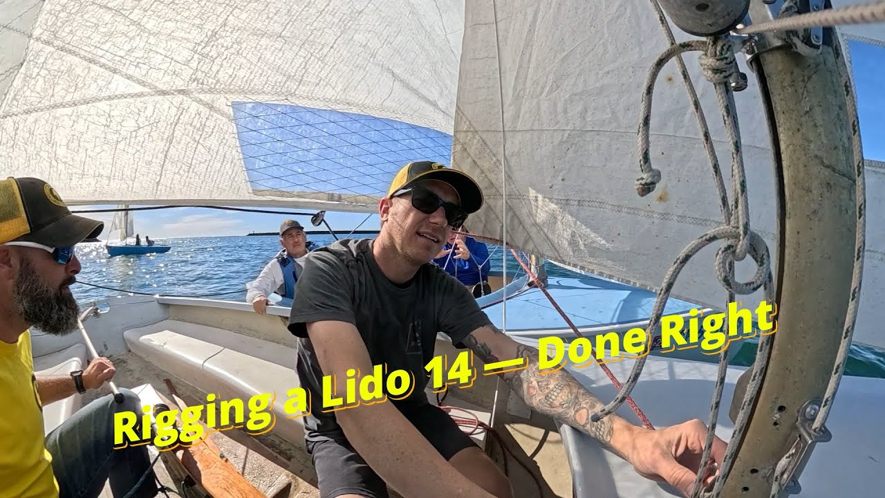 How to Rig a Lido 14 | Pro Sailors Teach Us the Right Way