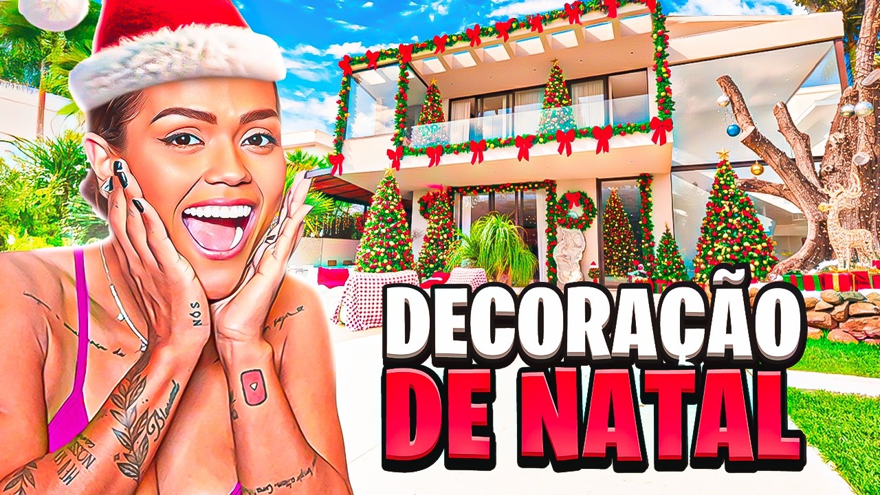 DECORA&Ccedil;&Atilde;O DE NATAL NA MANS&Atilde;O LOURES 2025!!!