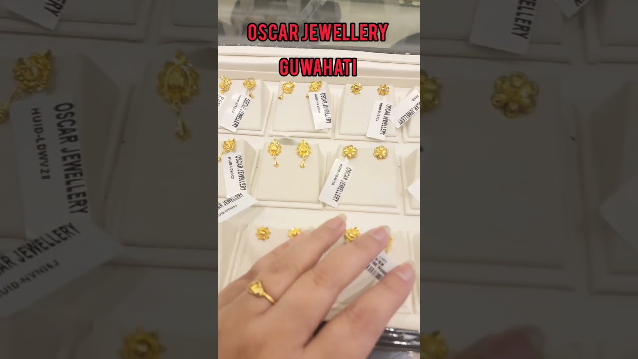 Earring #22krt gold ✨️ #Oscar Jewellery Guwahati #Lakhtokia Assam #Best Jewellery