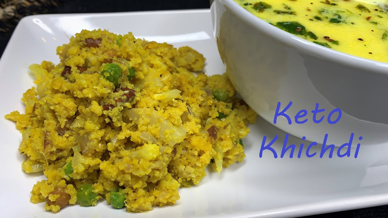 Keto Khichdi | Lupin Khichadi | Easy To Keto  Indian Vegetarian