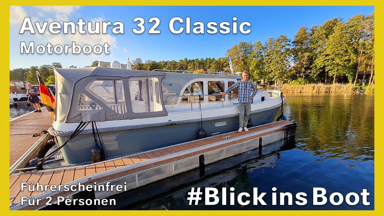Aventura 32 Classico | Motoryacht für 2 | Bootsbesichtigung
