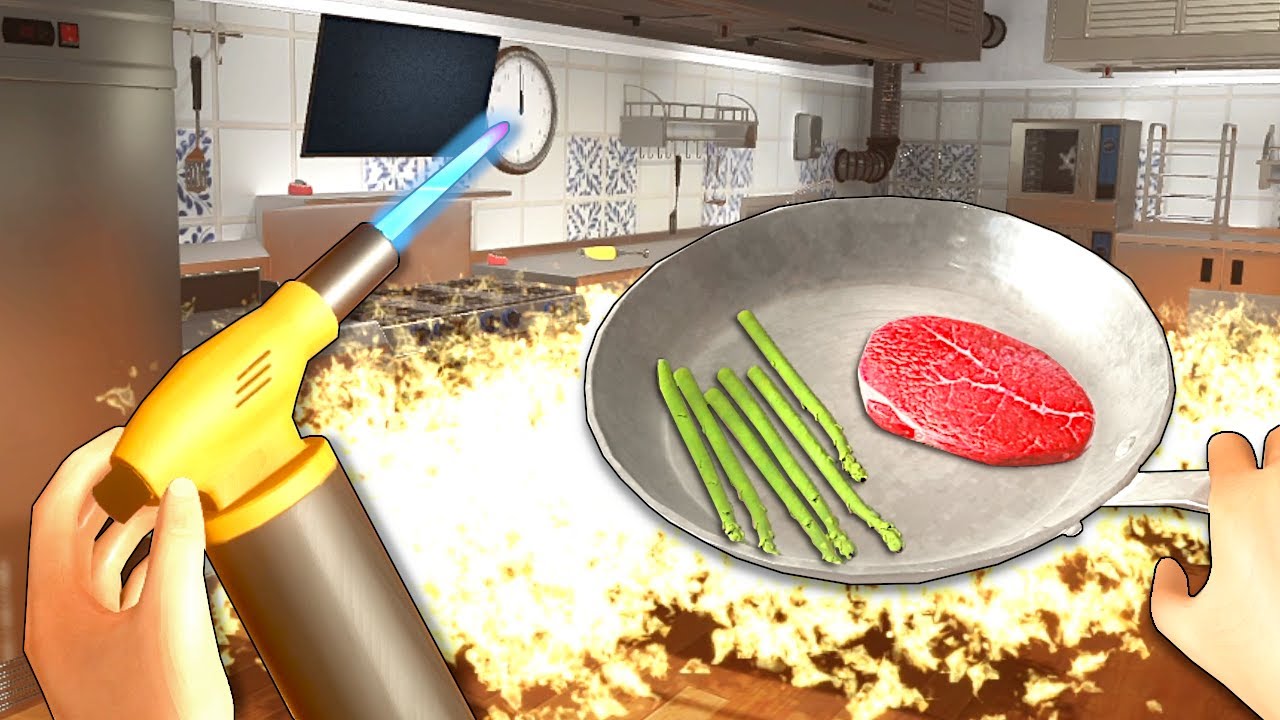 MY KITCHEN EXPLODED! - Cooking Simulator VR Gameplay