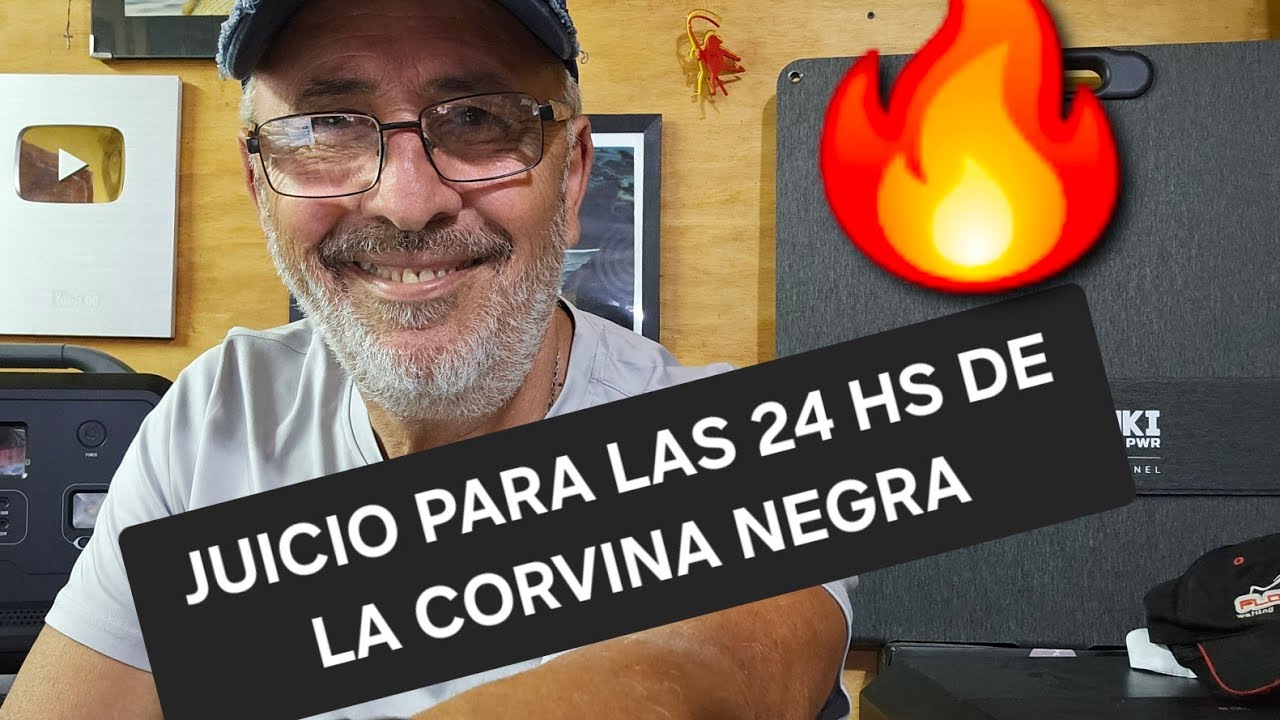 JUICIO DE FABIAN ESPINDOLA A LAS 24 HS DE LA CORVINA NEGRA