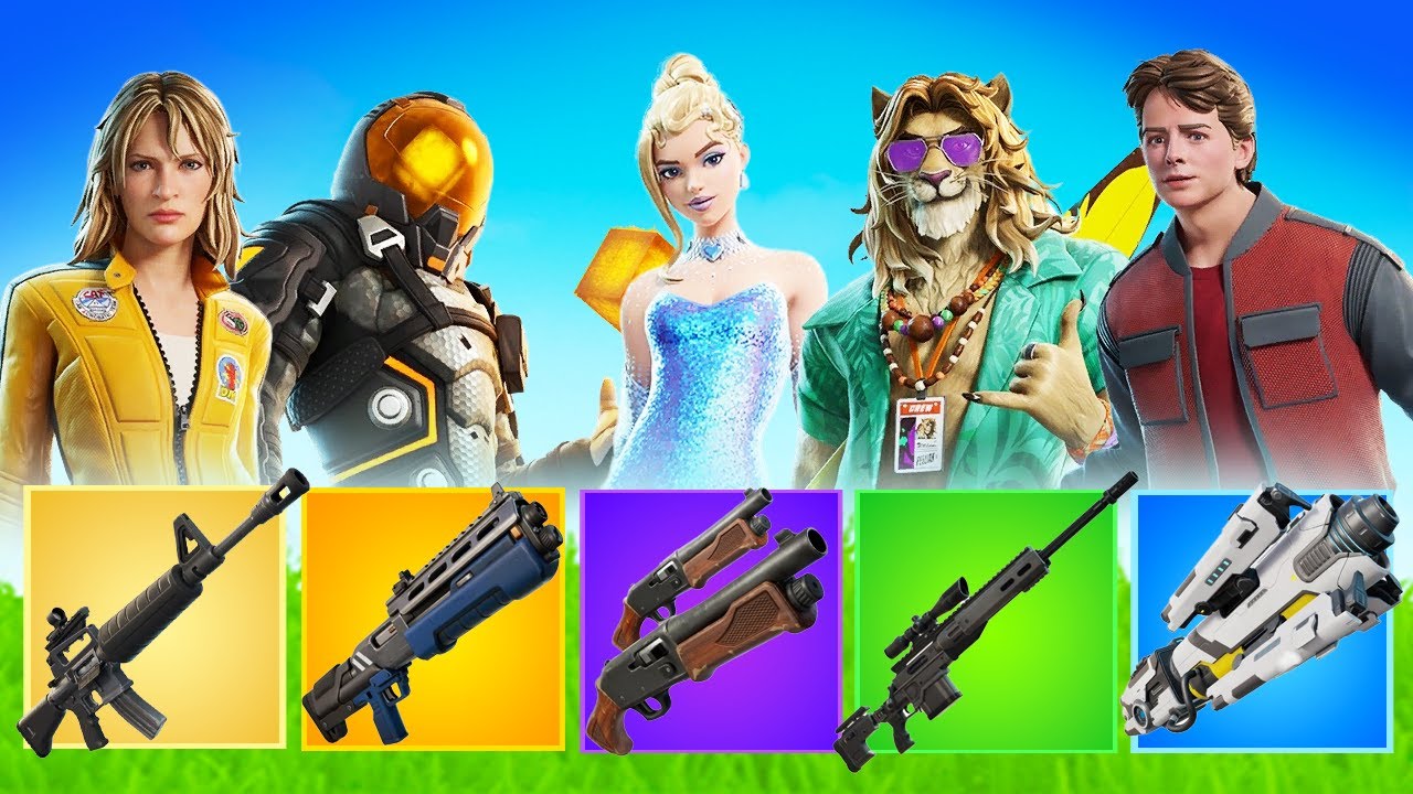 Gioco la Random Skin del CAPITOLO 7 Challenge! Fortnite ITA