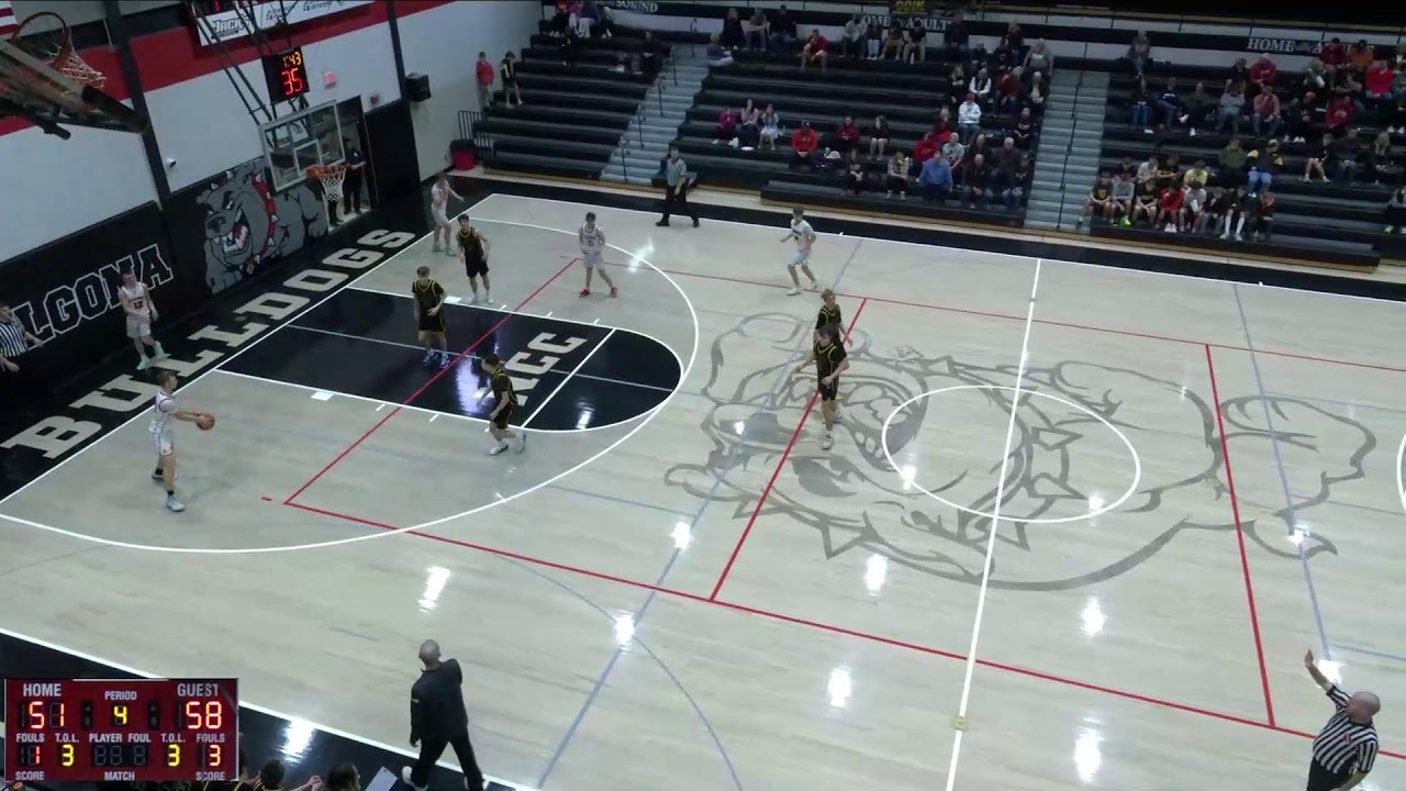 Algona vs Clear Lake High School Boys' JuniorVarsity Basketball