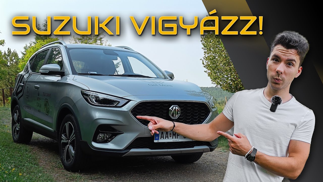 Suzuki vigyázz! MG ZS 1.5 benzin 2023 - DRIVEN új autó teszt