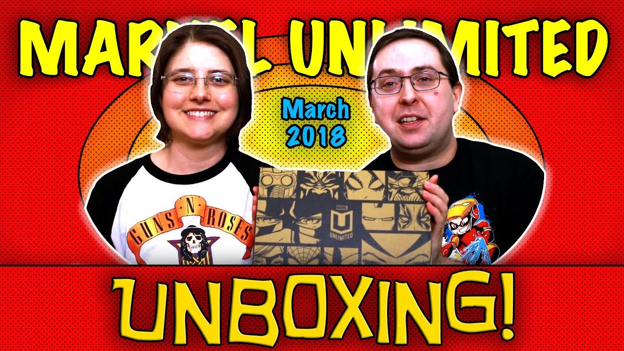 UNBOXING! Marvel Unlimited Plus Membership Kit 2018 - Annual Exclusives with Subscription