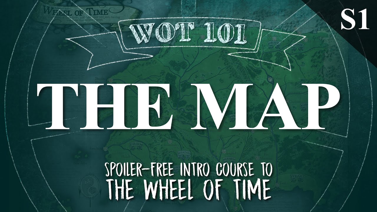 THE MAP | WOT 101 - Season 1 | Intro to the Wheel of Time | No Spoilers