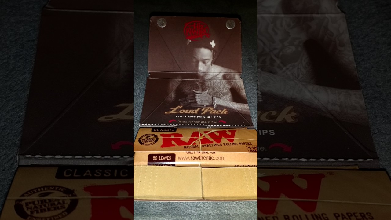 60 sec. Raw Wiz Khalifa Loud Pack 1 & 1/4 review