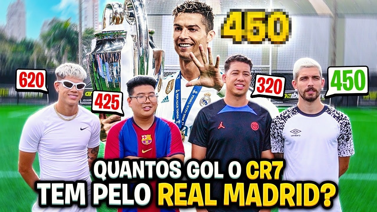 DESCUBRA QUANTOS GOLS CADA JOGADOR FEZ PELO TIME  PARA CHUTAR!!