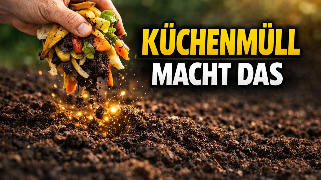 Mit diesem genialen Küchen-Trick wird Ihr Boden unglaublich fruchtbar!