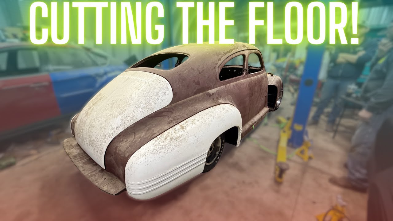 Cutting The Floor? 1946 Pontiac Body Swap on G-Body Frame
