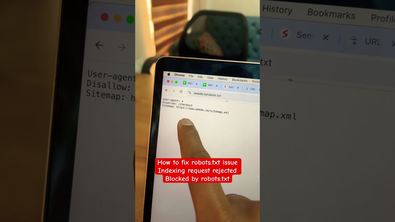 How to fix robots.txt issue Indexing request rejected Blocked by robots.txt #seowebsite #seo