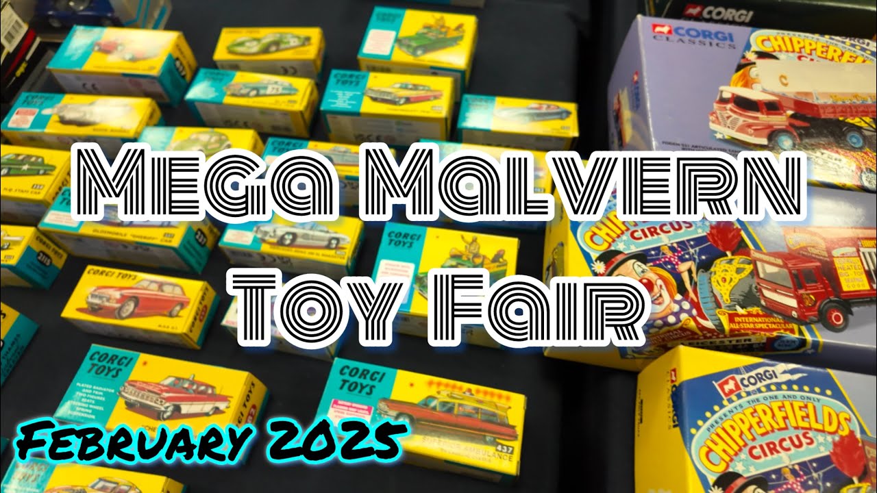 Toy Fair Tour | Mega Malvern Toy Collectors Fair | 2nd February 2025 #vintagetoys #topbunwalks 