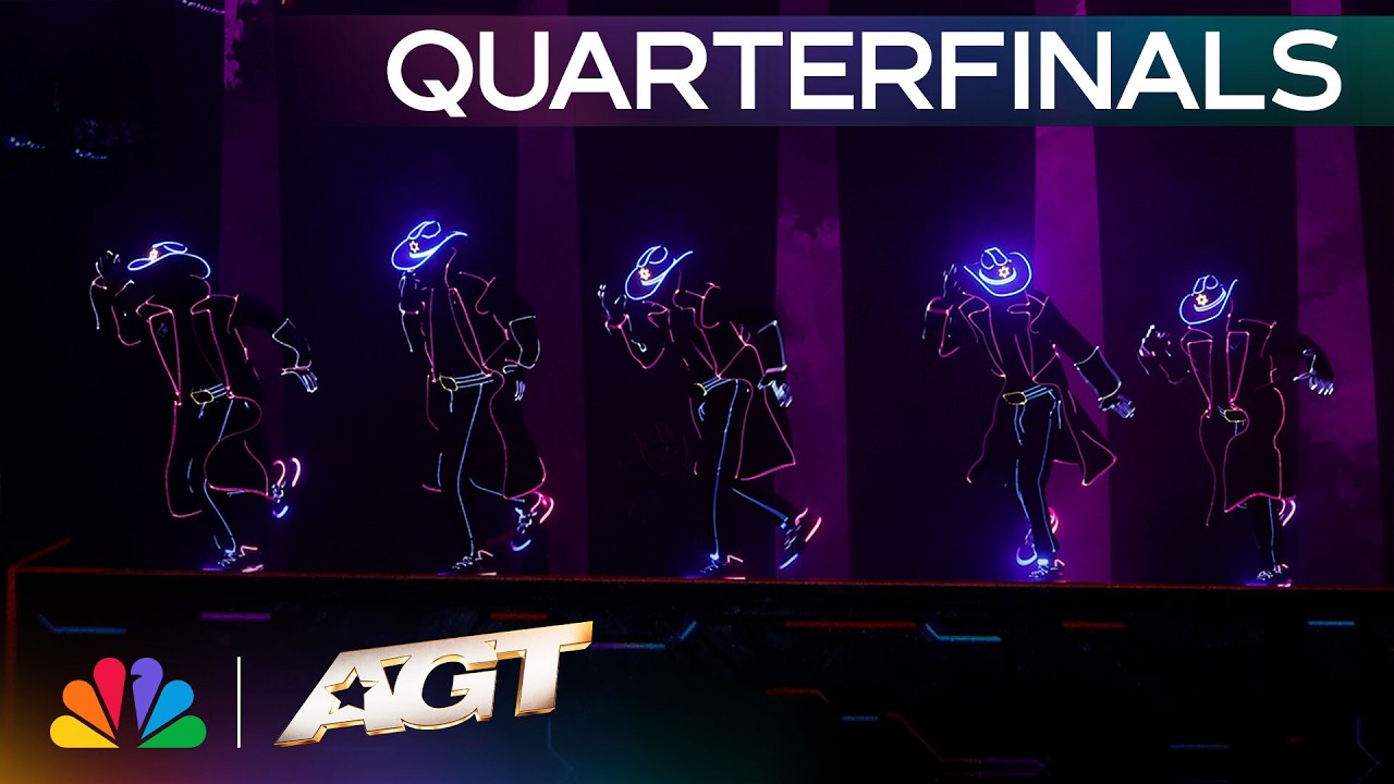 Royal Lasers Goes Intergalactic With Their GOLDEN BUZZER Dance! | Quarterfinals | AGT 2026