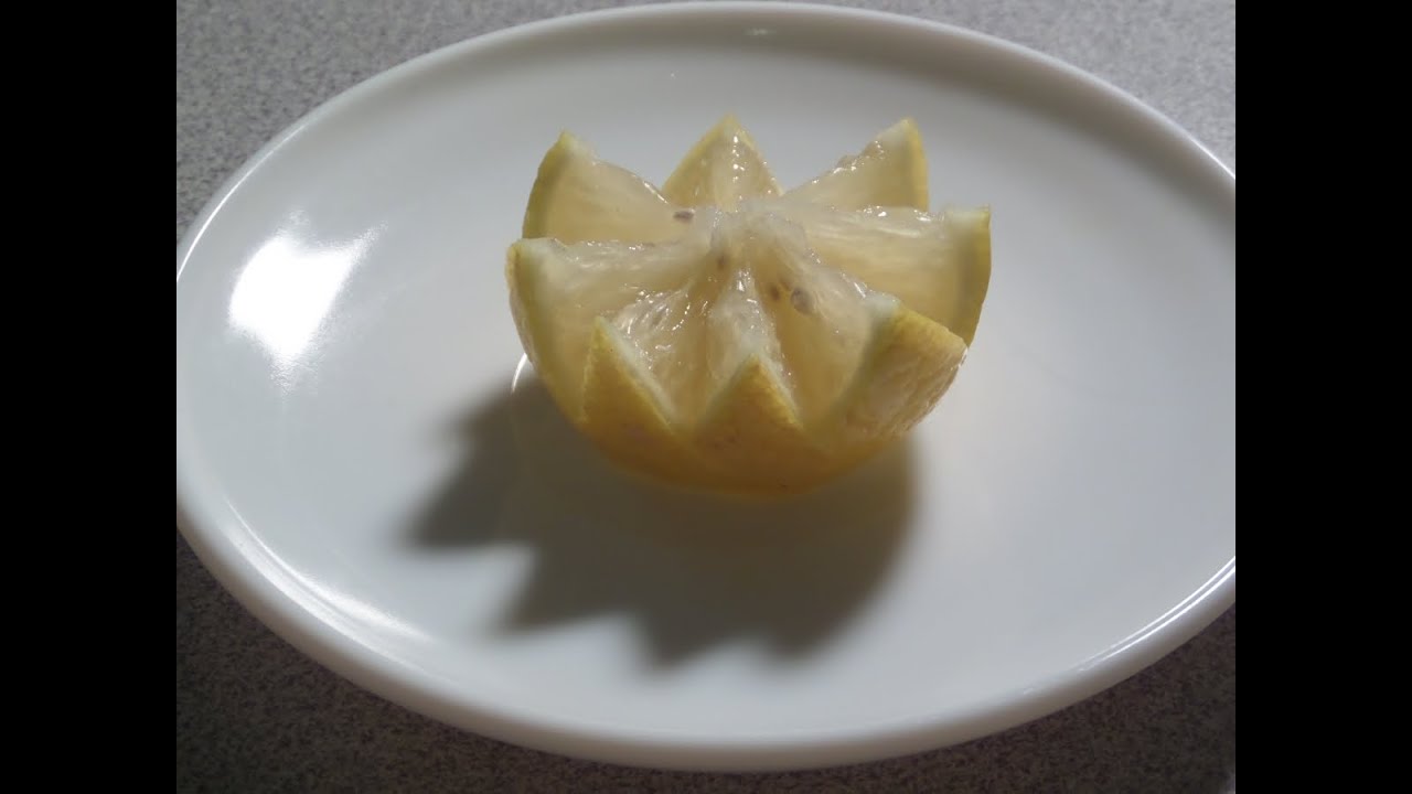 How To Make A Lemon Flower