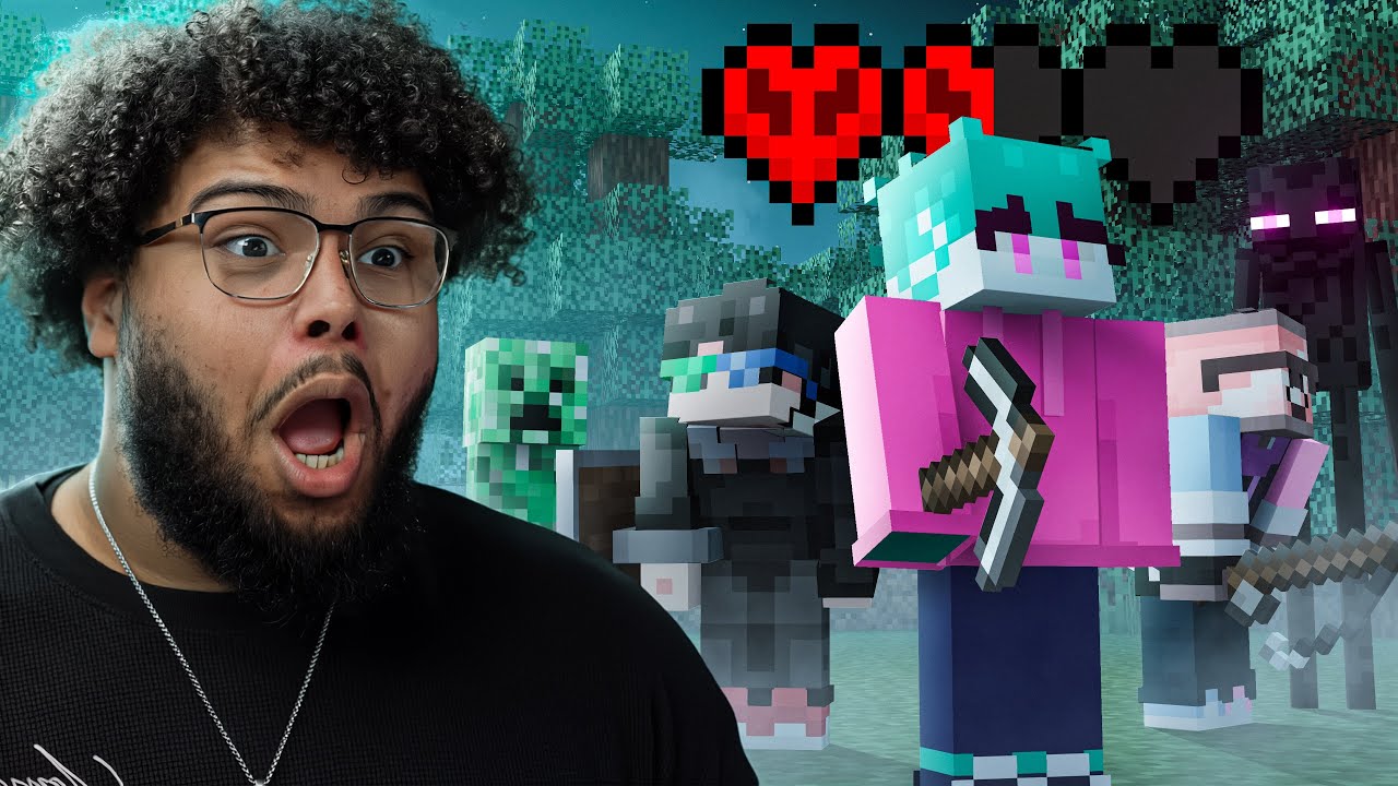 Hardcore Minecraft WITH Shared Health 😱