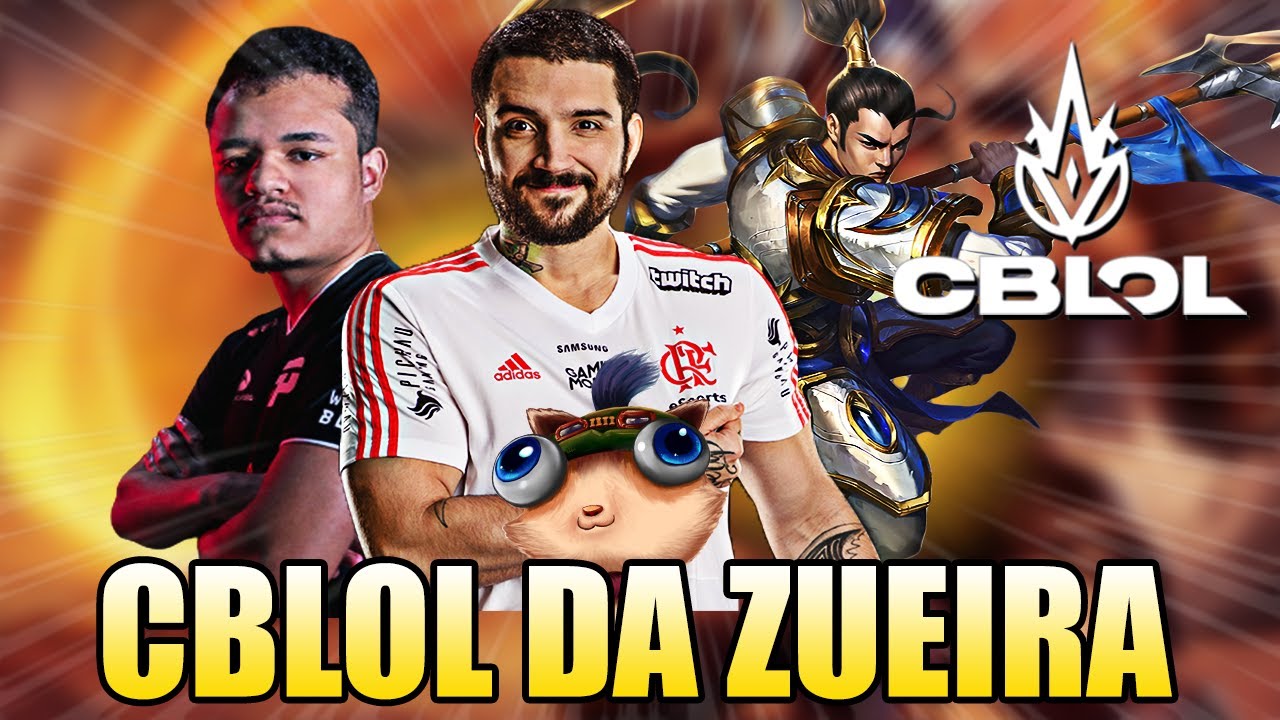 PROJETO DO FLAMENGO PRO BRTT E ROUBO IMPOSS&Iacute;VEL DO CARIOK - CBLOL DA ZUEIRA