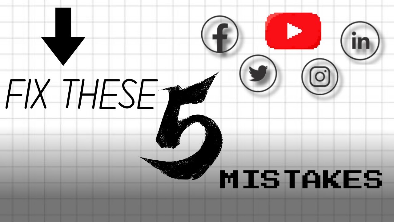 5 Social Media Mistakes That Are Killing Your Reach