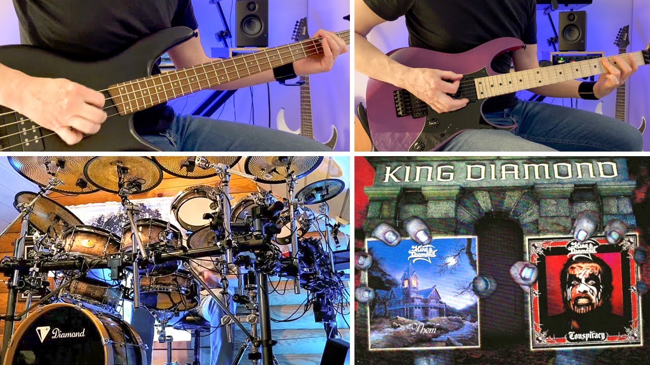 Amon Belongs to Them / Welcome Home medley - King Diamond cover