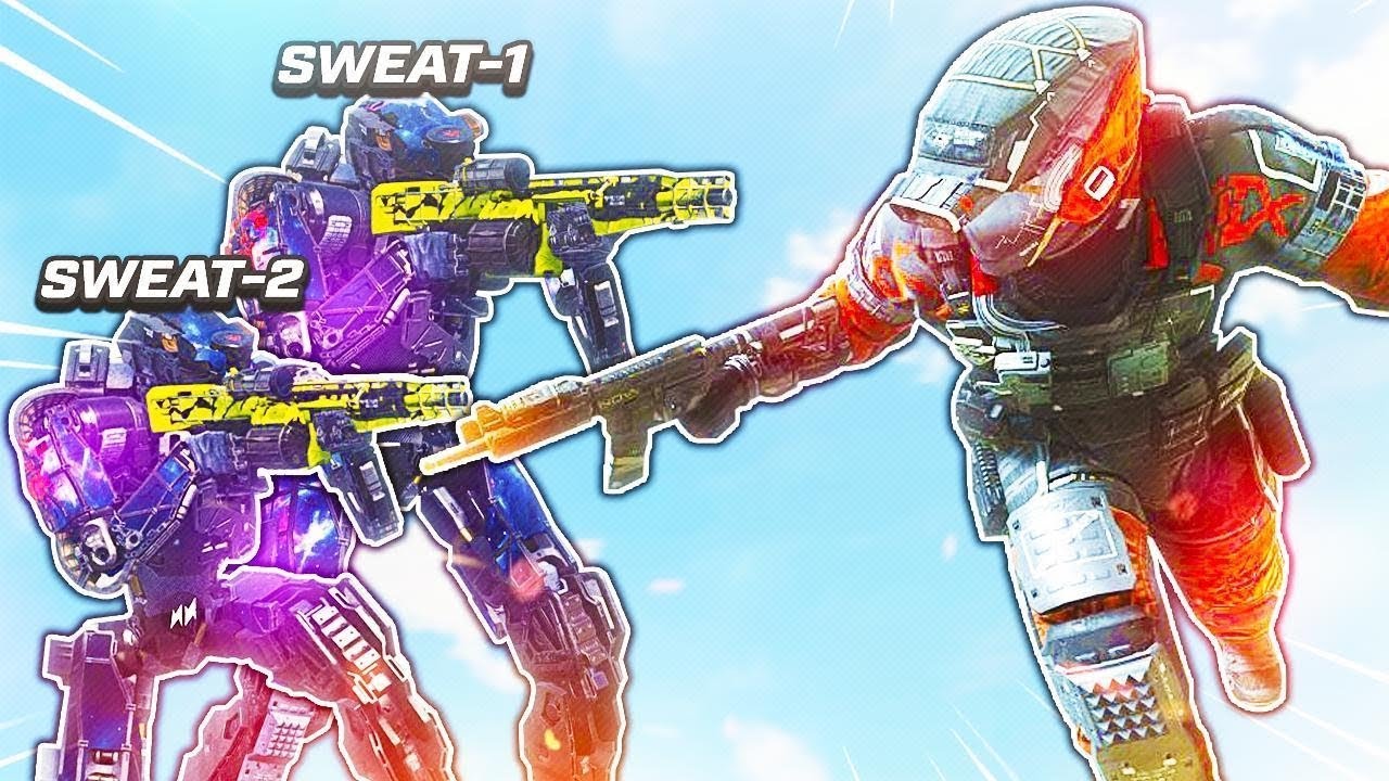 Playing against SWEATY TRYHARDS on INFINITE WARFARE!