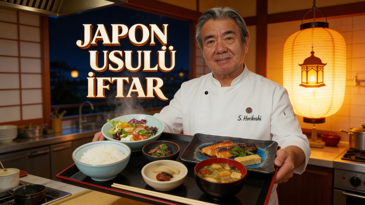 Oruç Tutup Hazırladı: JAPON ŞEFİN İFTAR MENÜSÜ