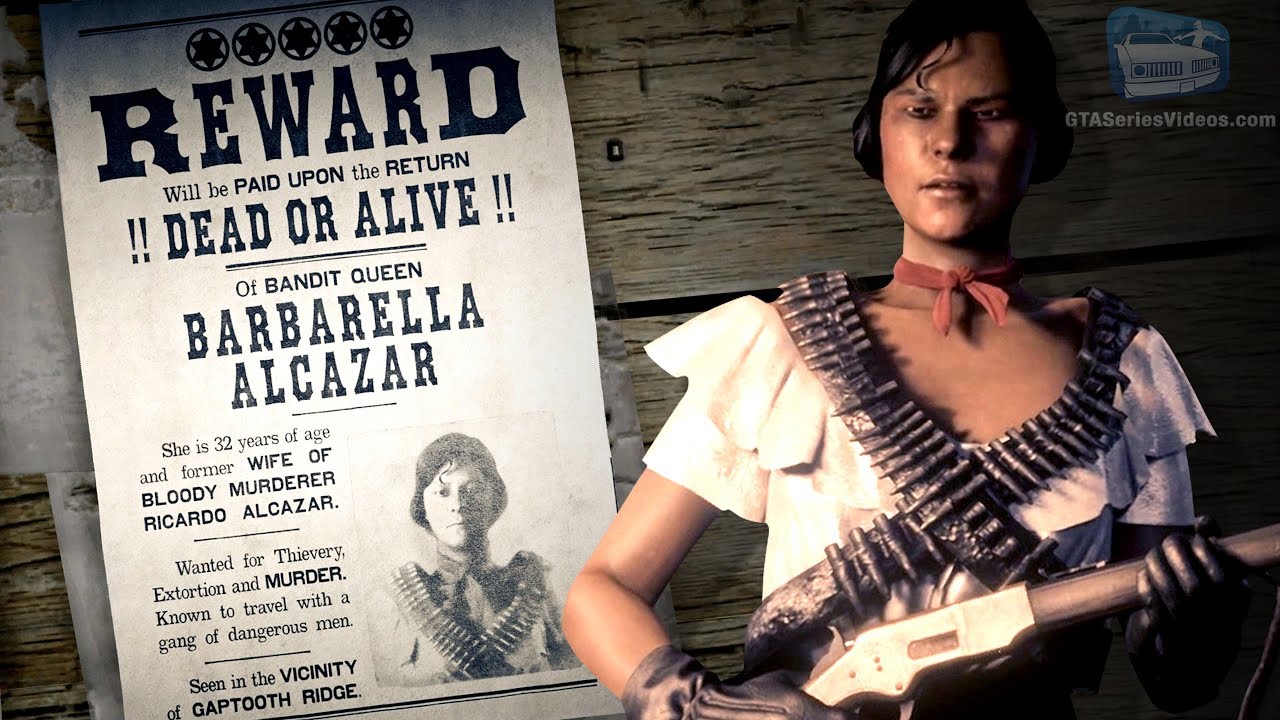 Red Dead Online Legendary Bounty #1 - Barbarella Alcazar (5-Star Difficulty - Solo)
