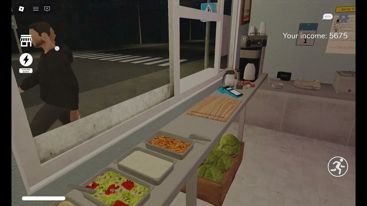 Scary shawarma kiosk Roblox with Cabprivy the shift ANOMALY horror kiosk Cabprivy Evolution 