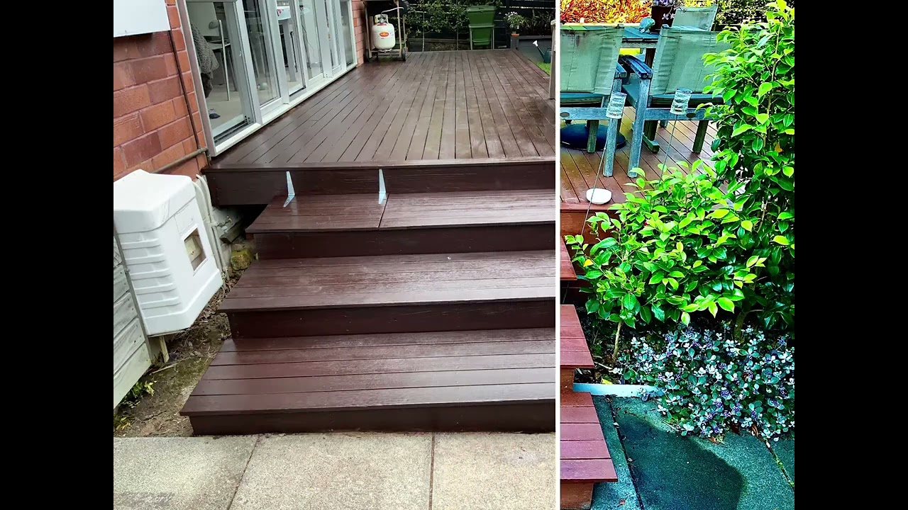 Deck Refresh - Before & After Kwila decking