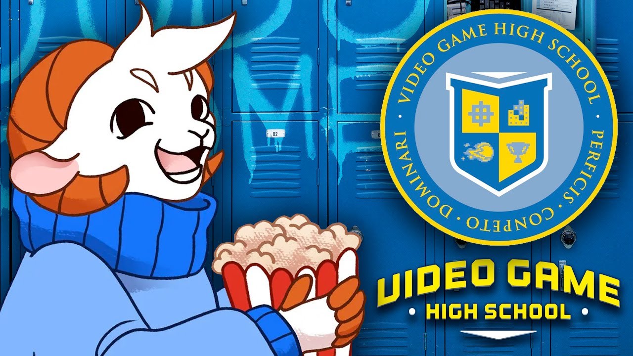 Schlatt Watches Video Game High School (ALL EPISODES)