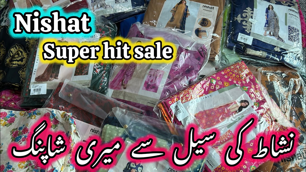 Nishat linen sale shopping haul | galmour it