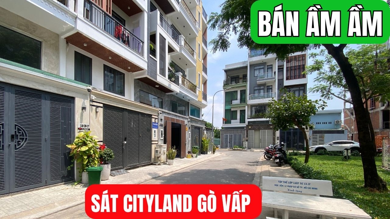 Gần khu Cityland Gò Vấp RAO BÁN ẦM ẦM - Ở đây có gì TIỀM NĂNG.