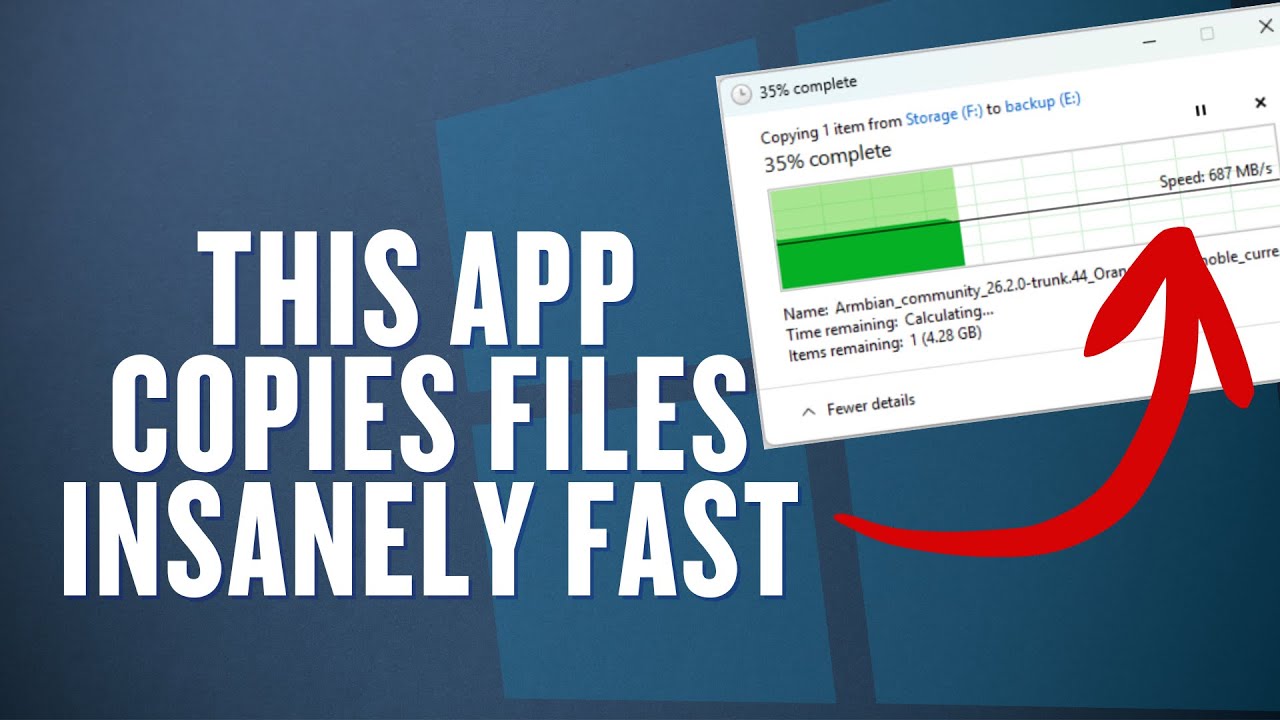 This App Copies Files INSANELY Fast