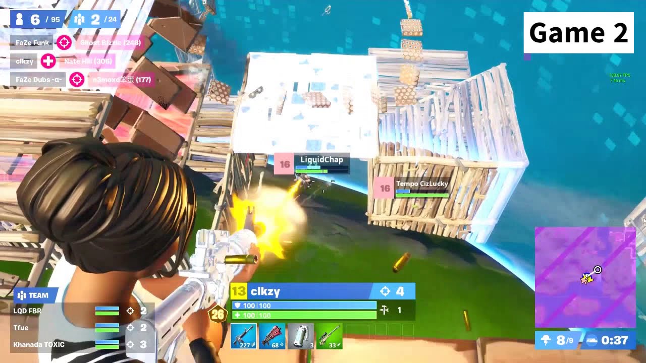 NAE FNCS Squads Grand Final winning highlights from all 6 games (Fortnite Highlights)