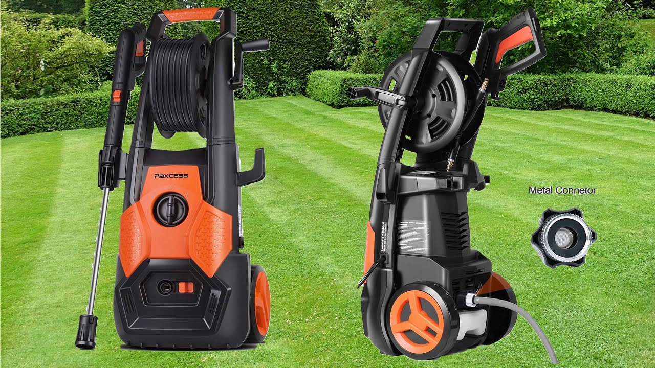 Paxcess High Pressure Washer 1800W Unboxing Testing
