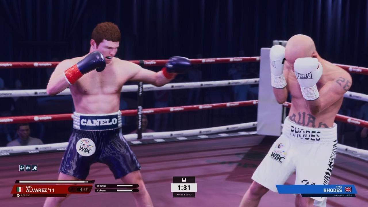 Undisputed Saúl Canelo Álvarez VS Rayan Rhodes | PS5 PRO 🥊