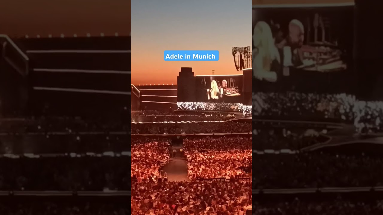Adele's Concert in Munich 