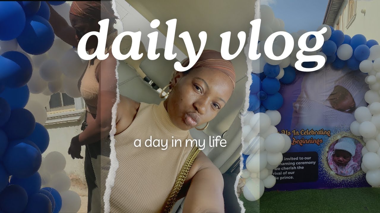 A day in my life/mini decoration/Sunday affair/family #minidecoration #balloon #vlog #adayinmylife