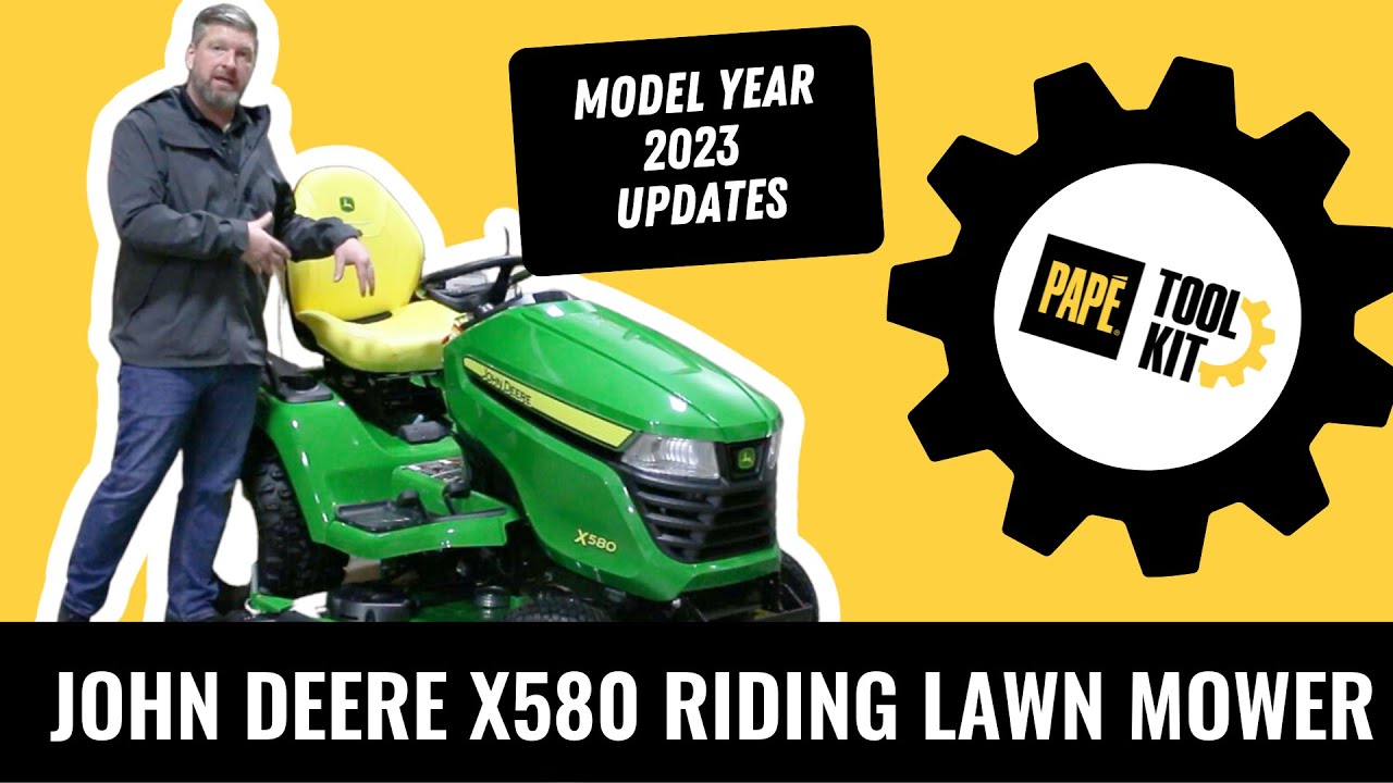 John Deere X580 Riding Lawn Mower