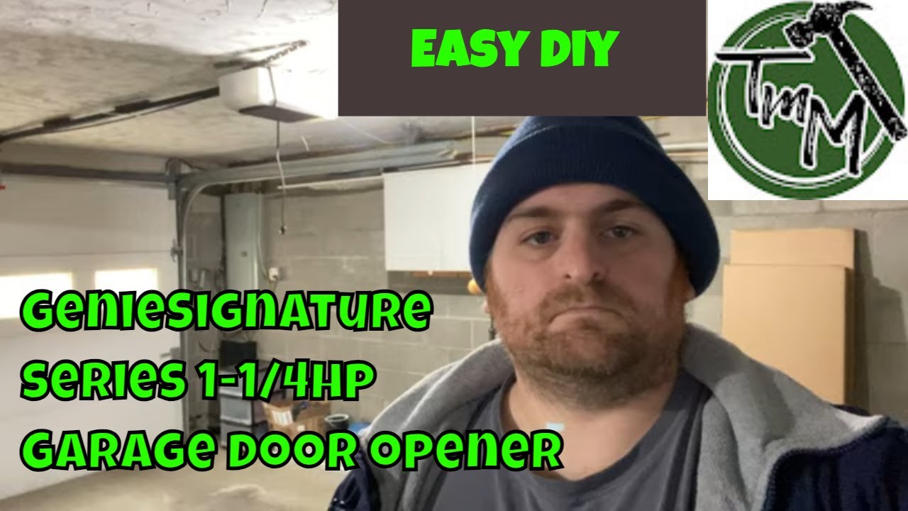 GenieSignature Series 1-1/4 HPc Ultra-Quiet Belt Drive Garage Door Opener with Battery Backup