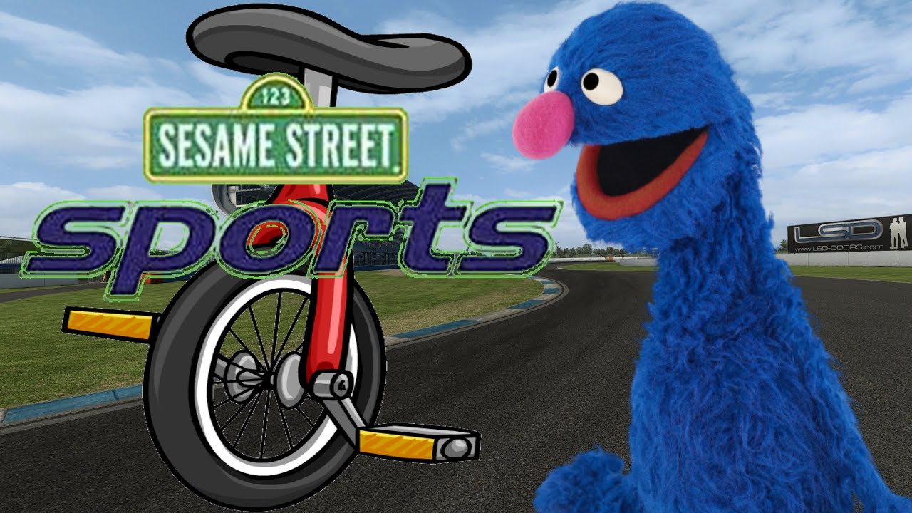 Sesame Street Sports Grover's Unicycle Ride Full Game